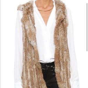 525 America Rabbit fur vest